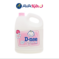 Nước giặt cho bé D-nee Honey Star hồng dịu nhẹ can 3 lít - Hàng chính hãng