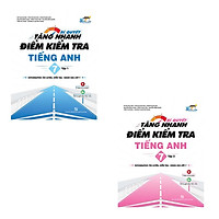 Sách - Combo Bí quyết tăng nhanh điểm kiểm tra Tiếng Anh 7 - Tập 1+2