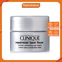 Kem dưỡng chống lão hóa vùng mắt Clinique Repairwear Laser Focus Wrinke Correcting Eye Cream 5ml