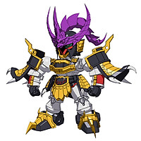 Lắp ráp xếp hình đồ chơi Lego Tam Quốc - Gundam Lữ Bố
