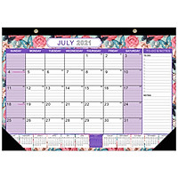 Wall Calendar 2021-2022 Monthly Calendar Planner from July 2021 to December 2022 17 x 12 Inches Twin-Wire Bound with