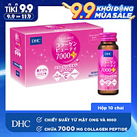 Thực Phẩm Chức Năng Collagen Nước DHC Collagen Beauty 7000 Plus (10chai x 50ml)