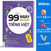 99 Ngày Em Giỏi Tiếng Việt Lớp 5(Tặng kèm Booksmark)
