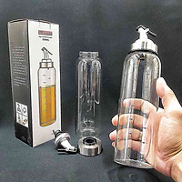 Combo 3 chai đựng dầu ăn có vòi 500ml Thông Minh, đựng nước chấm, nước tương, giấm, sữa, cocktail pha chế - Công Nghệ Dòng Chảy Liên Tục, Không Đứt Quãng, Không Rò Rỉ