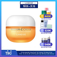 Kem dưỡng trắng da làm mờ đốm nâu Laneige Radian - C Cream 50ml