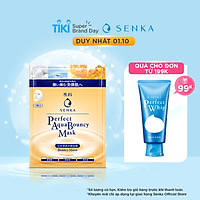 Mặt nạ cấp ẩm và đàn hồi Senka Perfect Aqua Bouncy Mask Bouncy Moist 23g