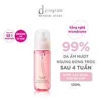 Nước Cân Bằng Cho Da Khô Nhạy Cảm d program Moist Care Lotion 125ml