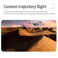Mini Drone with Camera WiFi FPV Self stabilizing Gimbal 720P Single black