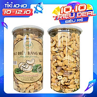 500G HẠT ĐIỀU RANG MUỐI VỠ ĐÔI CHẤT LƯỢNG KHÔNG ĐỔI THƠM NGON TÂN LỘC PHÁT