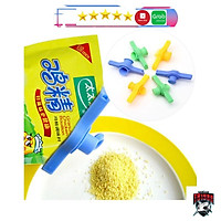 Kẹp Miệng Túi Bảo Quản Thực Phẩm, Niêm Phong Túi Gia Vị Có Nắp Đậy, Khoá Kín Chống Ẩm Tiện Lợi
