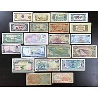 Bộ 21 tờ tiền xưa Việt Nam qua các thời kỳ, làm phong phú thêm cho bộ sưu tập của bạn, thích hợp với những người mới bắt đầu sưu tầm, làm quà tặng thú vị, kích thước 15 x 7.5cm, nhiều màu - TMT Collection - SP000016