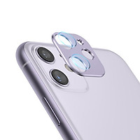 Bộ miếng dán kính cường lực & khung viền bảo vệ Camera cho iPhone 11 (6.1 inch) hiệu Totu (độ cứng 9H, chống trầy, chống chụi & vân tay, bảo vệ toàn diện) - Hàng nhập khẩu