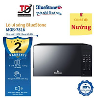 Lò vi sóng điện tử BlueStone MOB-7816 Dung tích 20L - Công suất 1100W - 8 chế độ nấu - hàng chính hãng