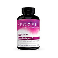 NeoCell Super Collagen + C - 6,000mg Collagen Types 1 & 3 Plus Vitamin C - 250 Count (Packaging May Vary)