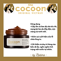 Mặt Nạ Hoa Hồng The Cocoon True Rose Face Mask 30ml