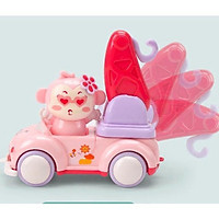 Đồ chơi ô tô đẩy đà xe công trình hình động vật ngộ nghĩnh Royalcare - ô tô trớn đà 822-55A