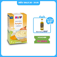 Bột ăn dặm dinh dưỡng Sữa, Ngũ cốc & rau củ - Bí đỏ HiPP Organic 250g