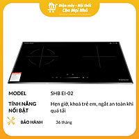 Bếp Đôi Điện Từ Hồng Ngoại Sunhouse SHB - EI02 - Hàng chính hãng