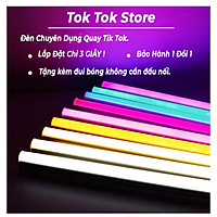 Đèn LED tuýp quay tiktok nhiều màu đèn gậy neon tok tok chuyên nghiệp siêu bền tiện lợi
