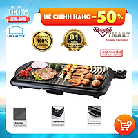 Bếp Nướng Điện Lock&Lock Electric Grill EJG231 (2000W) - Hàng Chính Hãng