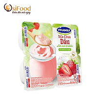 Sữa chua dâu Vinamilk 4x100g
