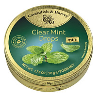 Kẹo trái cây Đức Cavendish and Harvey Clear Mint vị Bạc Hà
