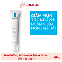 Kem Dưỡng Giảm Mụn, Ngừa Thâm, Thông Thoáng Lỗ Chân Lông La Roche-Posay Effaclar Duo+ 40ml