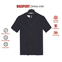 Áo Thun Nam Họa Tiết Dập Vân Phông Trơn Basic Unisex Thun Thể Thao Form Rộng Thoáng Mát Cao Cấp Big Sport BS00