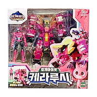 Đồ Chơi Mô Hình MINIFORCE Robot Siêu Khủng Long Tricera Hào Quang Hộ Vệ Cùng Siêu Nhân 304034