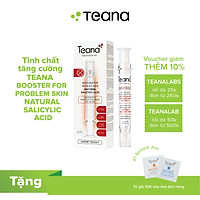 Tinh chất tăng cường TEANA Booster for problem skin NATURAL SALICYLIC ACID chứa BHA tự nhiên giảm mụn và cải thiện da