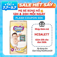 BOBBY TẢ QUẦN CAO CẤP EXTRA SOFT DRY XL50 (TẶNG 6 MIẾNG CÙNG SIZE TRONG GÓI)
