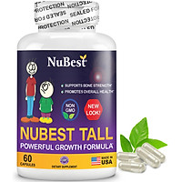 Thực Phẩm Bảo Vệ Sức Khoẻ Hỗ Trợ Tăng Chiều Cao Của Mỹ NuBest Tall Hộp 60 Viên - New Look!