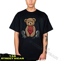 Áo thun tay lỡ form rộng STREETWEAR phông unisex nam nữ, áo thun cotton100% phong cách streetstyle HÌNH IN KO TRÓC