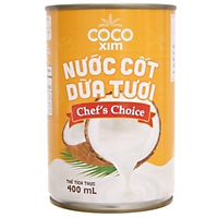 Nước cốt dừa tươi Betrimex Chefs Choice 400ml - 49865