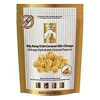 Bắp Rang Uncle Jax Vị Bơ Caramel Kiểu Chicago 80G