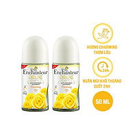 Combo 2 Lăn khử mùi nước hoa Enchanteur Charming 50ml/ Chai