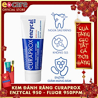 Kem đánh răng Curaprox Enzycal 950ppm 75ml