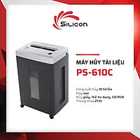 Máy Hủy Tài Liệu Silicon PS-610C