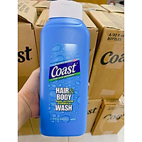 Sữa Tắm Gội COAST HAIR AND BODY WASH Cho Nam 946ml USA