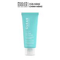 Kem đêm không chứa dầu dành cho da mụn Paula's Choice Clear Oil -Free Moisturizer Trialsize 15ml Mã: 3807