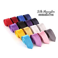 Cà vạt nam nữ học sinh bản nhỏ 5cm
