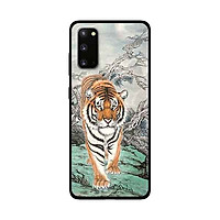 Ốp Lưng Dành Cho Samsung Galaxy S20 mẫu Nền Hổ mẫu 3 - Hàng Chính Hãng