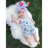 Body ren hoa xinh cho bé gái.