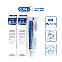 Bộ 2 gel bôi trơn Durex K-Y Jelly 50g
