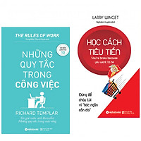 Combo sách hay : Những quy tắc trong công việc - công việc đơn giản + Học cách tiêu tiền - Tiêu tiền pù hợp - Tặng kèm bookark thiết kế