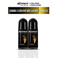 Combo 2 Lăn khử mùi X-Men For Boss 50ml Luxury