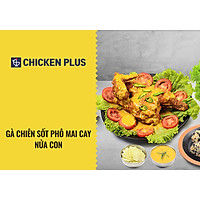 Chicken Plus - Gà Chiên Sốt Phô Mai Cay Nửa Con