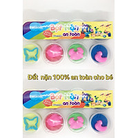 2 set bột nặn TAKA + khuôn như hình