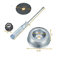 4pcs Gardening Machine Lawnmower Blade Adapter Attachment Maintenance Washer Kit For Stihl Fs120 130 130r 200 250 55