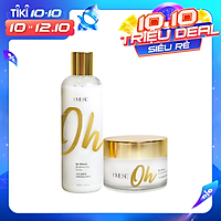 Combo Cream & Toner dưỡng trắng và phục hồi da O’Muse Oh So Glowy Brightening - O'muse Hàn Quốc